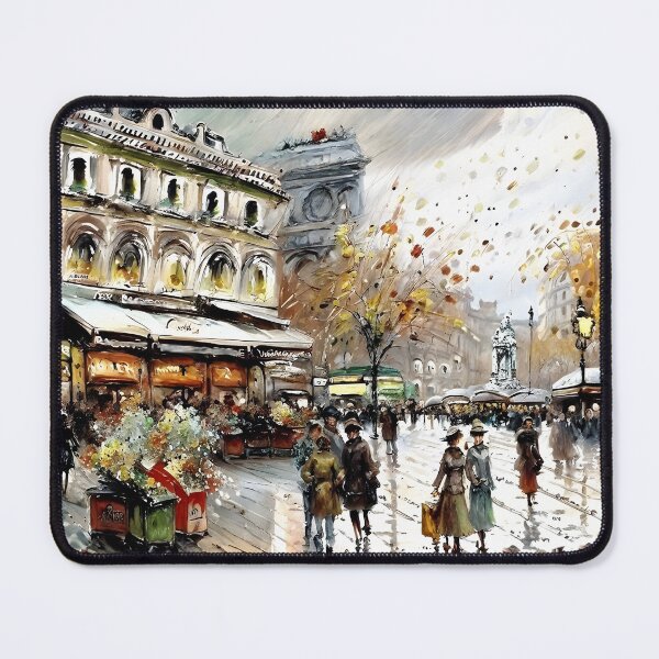 Item preview, Gare de l’Est in Soft Mist - 01 designed and sold by artdesignsnow.