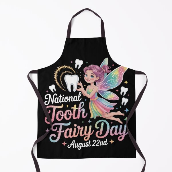 Artikelvorschau, Nationaler Zahnfee-Tag, 22. August entworfen und verkauft von DreamOnShirts.