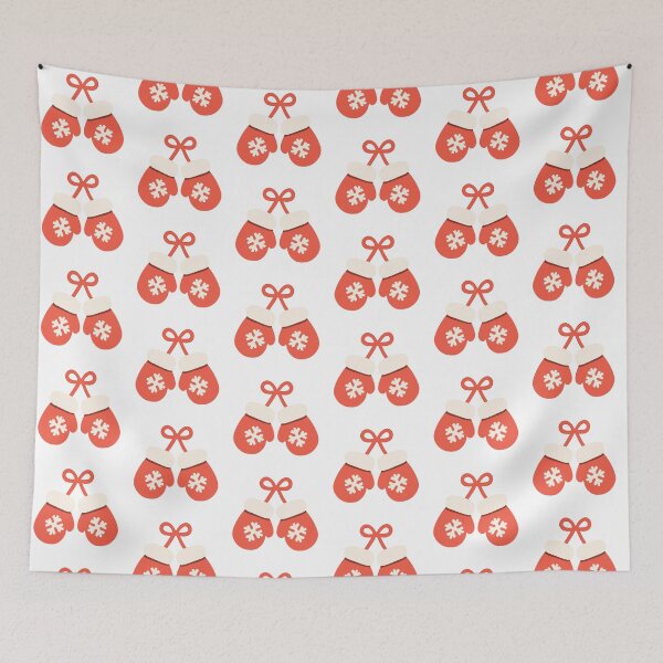 Item preview, Cute Kawaii Winter Mittens – Minimal Christmas Gloves Icon for Stickers, Winter Decor & Gifts designed and sold by CosmoPixelArts.