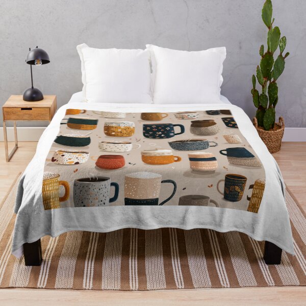Item preview, Coffee lovers mugs pattern  designed and sold by SmileshareShop.