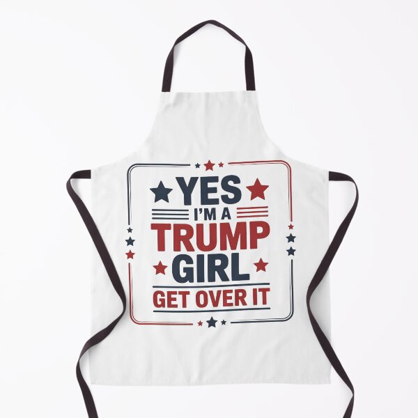 Item preview, Yes I'm A Trump Girl Get Over It - Trump 2024 Election Gifts for Girls Women designed and sold by THREE LITTLE BEANS.