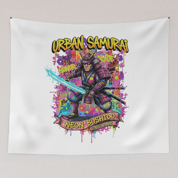 Item preview, Urban Samurai Neon Bushido designed and sold by FGworks.