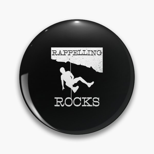 Item preview, Rappelling Rocks Funny Rappelling  Claiming Print designed and sold by LynneMarisa.