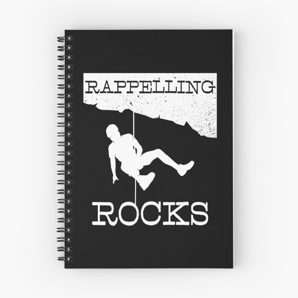 Item preview, Rappelling Rocks Funny Rappelling  Claiming Print designed and sold by LynneMarisa.
