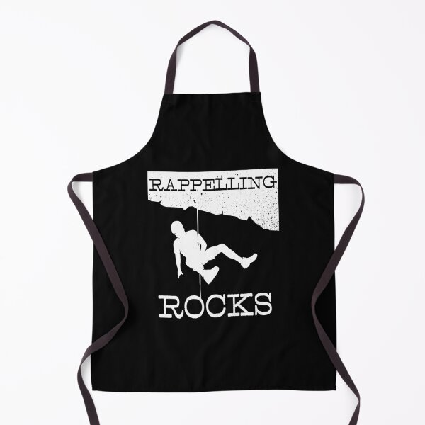 Item preview, Rappelling Rocks Funny Rappelling Claiming Print designed and sold by LynneMarisa.