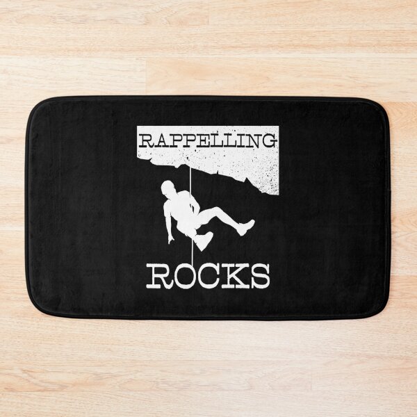 Item preview, Rappelling Rocks Funny Rappelling  Claiming Print designed and sold by LynneMarisa.