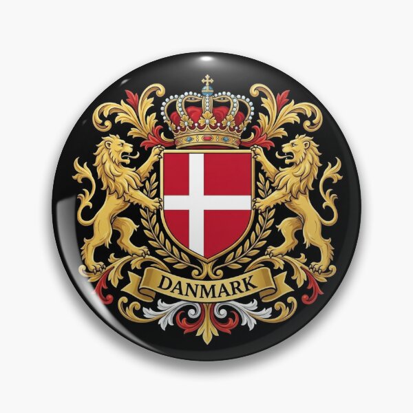 Item preview, Denmark Coat of Arms designed and sold by rwstamp.