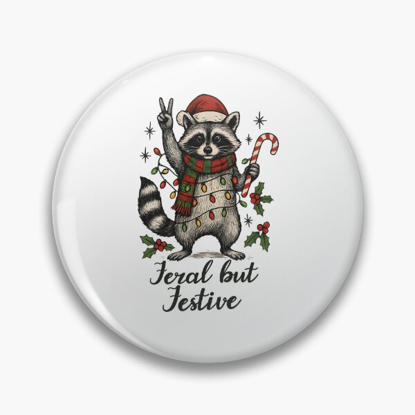 Item preview, Feral But Festive designed and sold by JuliWaddle240.