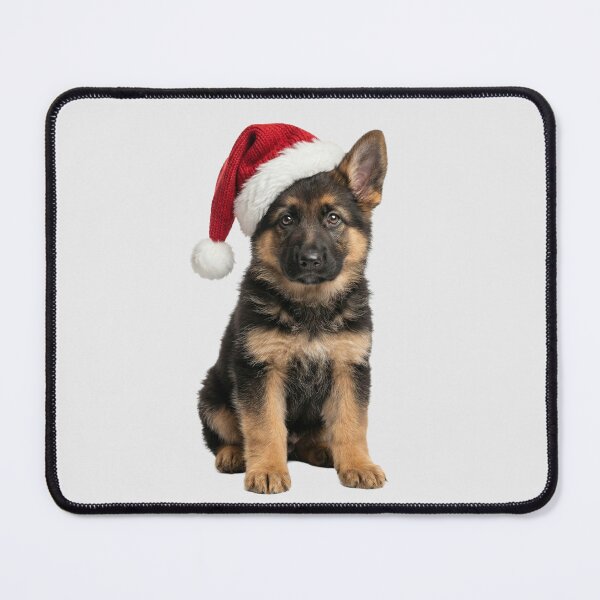 Item preview, German Shepherd puppy Xmas designed and sold by DAGHO.