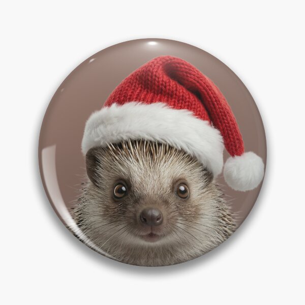 Item preview, Hedgehog in Christmas look designed and sold by DAGHO.