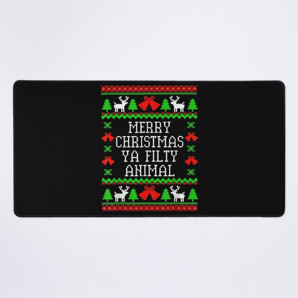 Item preview, Merry Christmas Ya Filthy Animal Ugly Sweater Movie Quote designed and sold by Nannythenimfa.