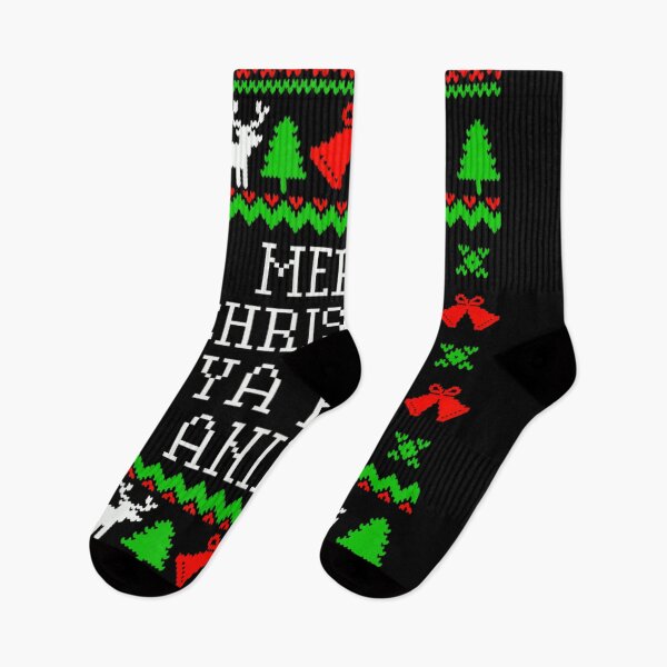 Item preview, Merry Christmas Ya Filthy Animal Ugly Sweater Movie Quote designed and sold by Nannythenimfa.