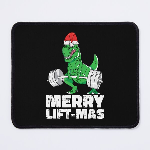Item preview, Merry Liftmas Christmas Funny X-Mas Pun T-Rex Gym Workout designed and sold by JanetCarolyn.