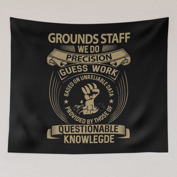Item preview, Grounds Staff designed and sold by SperryRoger.
