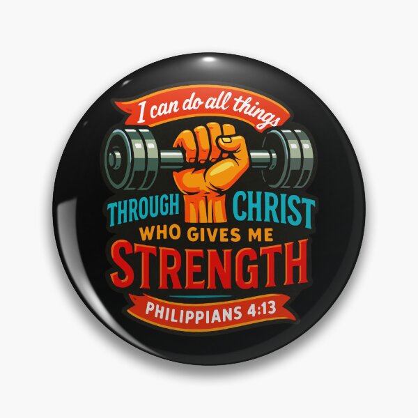 Item preview, Philippians 4:13 I can do all things through Christ who gives me strength designed and sold by plushism.