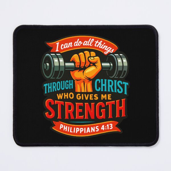 Item preview, Philippians 4:13 I can do all things through Christ who gives me strength designed and sold by plushism.