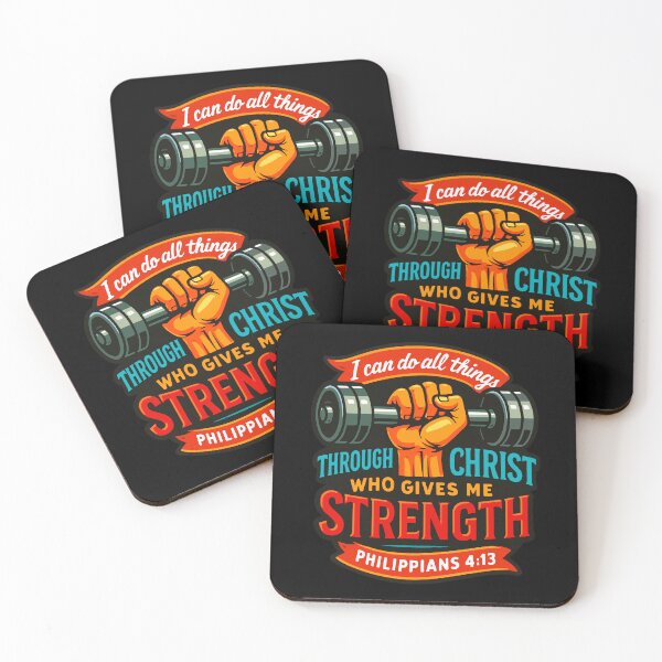 Item preview, Philippians 4:13 I can do all things through Christ who gives me strength designed and sold by plushism.