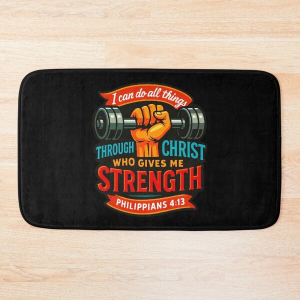 Item preview, Philippians 4:13 I can do all things through Christ who gives me strength designed and sold by plushism.