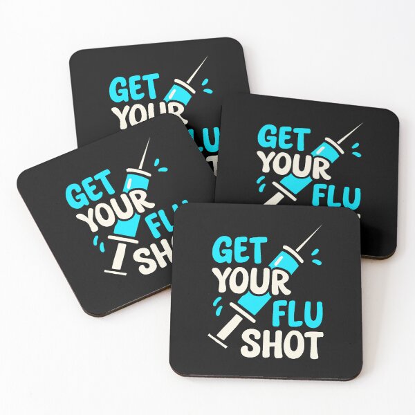 Item preview, Funny Flu Shot Cute Vaccine Retro Healthcare Awareness designed and sold by BeulahJoseph.