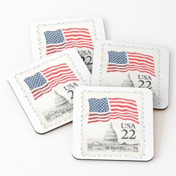 Item preview, Vintage USA Capitol Hill Flags Postage Stamp designed and sold by red-amber65.