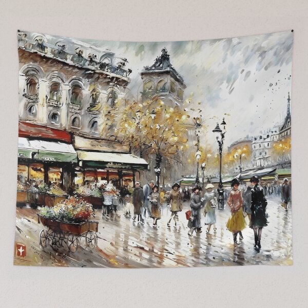 Item preview, Gare de l’Est in Soft Mist - 02 designed and sold by artdesignsnow.