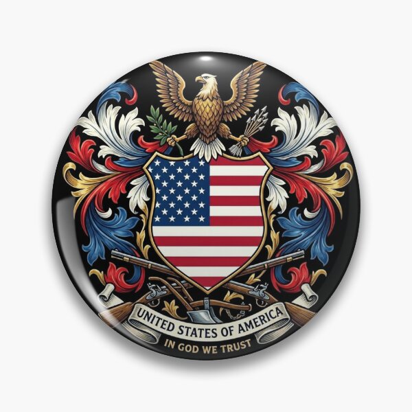 Item preview, USA Coat of Arms designed and sold by rwstamp.
