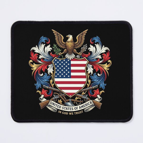 Item preview, USA Coat of Arms designed and sold by rwstamp.