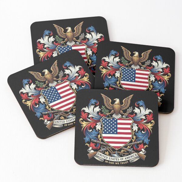 Item preview, USA Coat of Arms designed and sold by rwstamp.