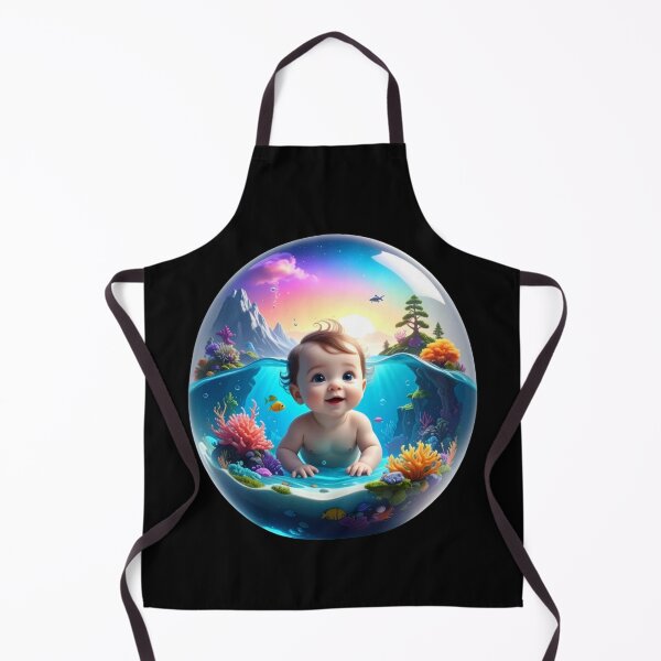 Item preview, Dream Bubble Baby" Cute Underwater Fantasy Art | Magical Ocean Nursery Design t-shirt  designed and sold by Alicjareign.