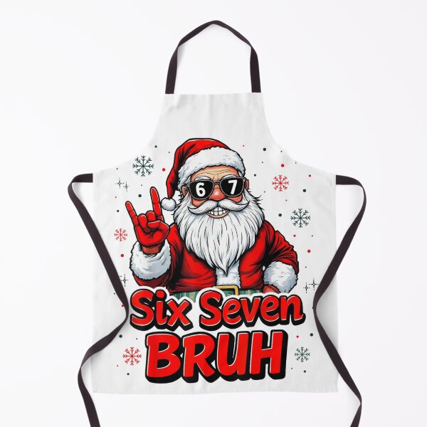 Item preview, Six Seven Bruh Rock and Roll Santa Claus Hand Sign Sunglasses designed and sold by Nannythenimfa.