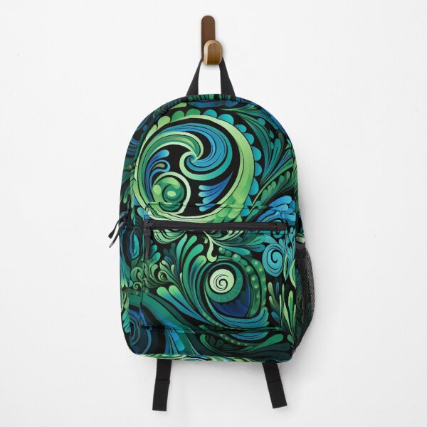 Item preview, New Zealand Māori Paua Pattern Koru Design 636 designed and sold by GrinGalore.