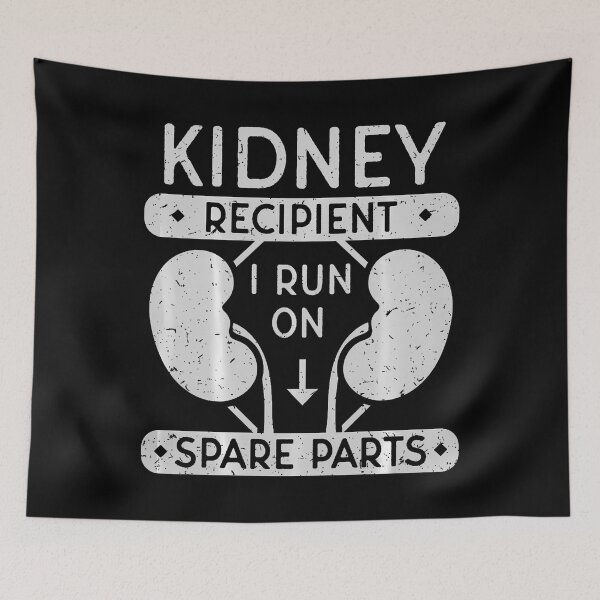 Item preview, I Run On Spare Parts Kidney Receptor Organ Transplant designed and sold by TerryAnnie.