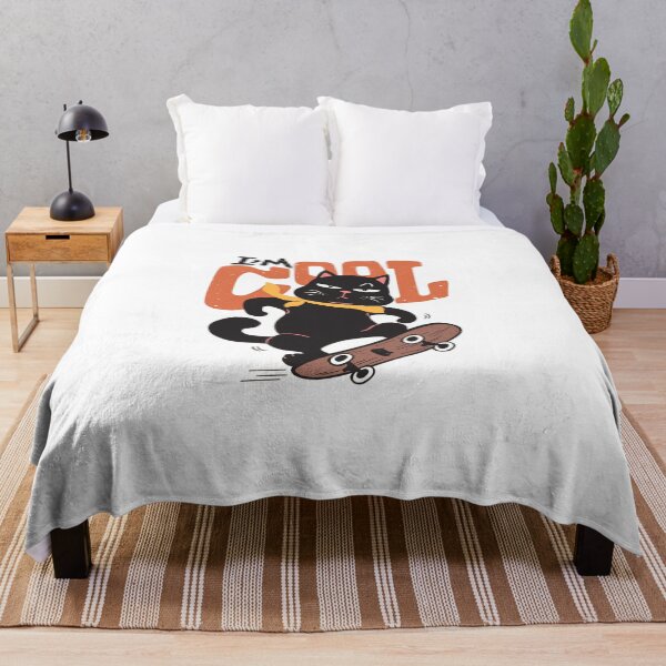 Item preview, Skater Cat Attitude Illustration designed and sold by Lineesh Kumar.