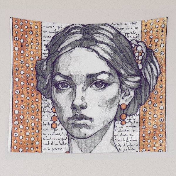 Item preview, Copper and words designed and sold by EnaBianca.