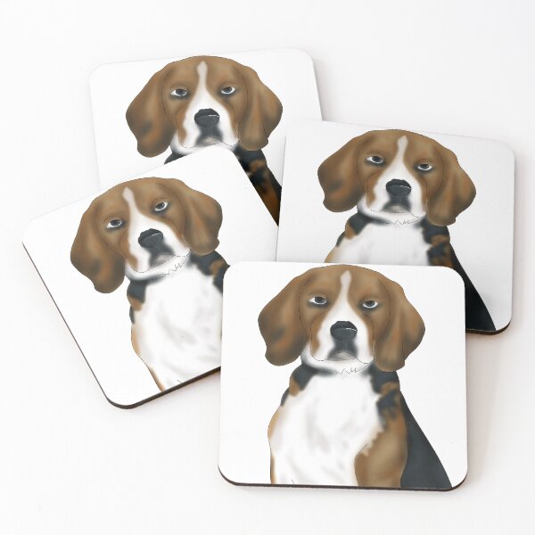 Item preview, Beagle – Funny Semirealistic Dog Design designed and sold by Crack-in-Colors.