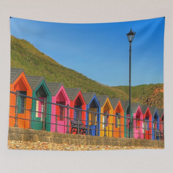 Item preview, Beach huts at Saltburn-by-the-Sea 3 designed and sold by Colin  Williams Photography.