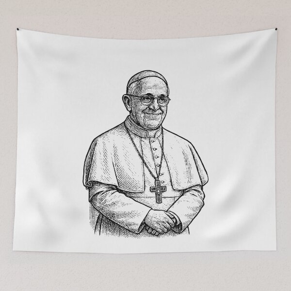 Item preview, Pope Leo XIV designed and sold by ValentinaHramov.