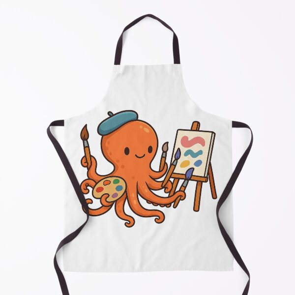 Item preview, octopus artist designed and sold by PawsGiggles.