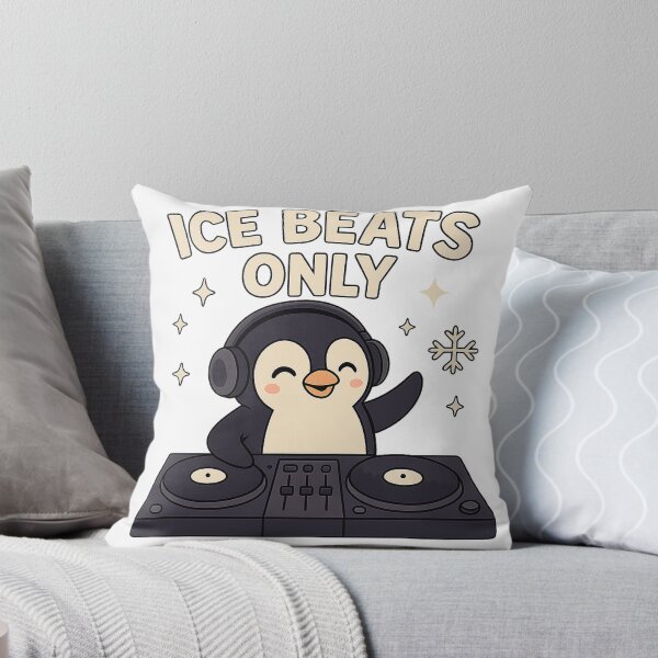 Item preview, dj penguin designed and sold by PawsGiggles.
