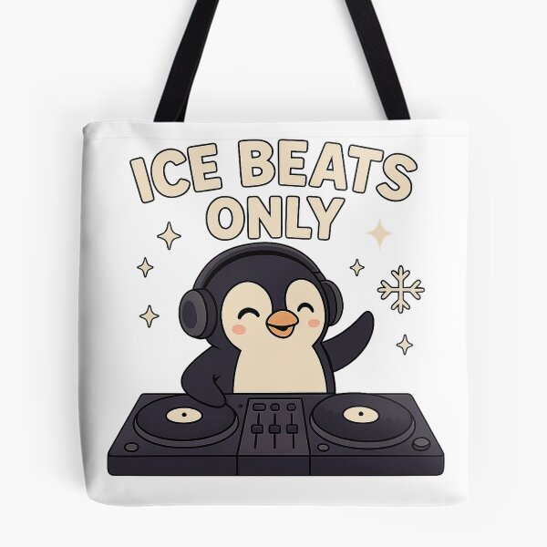 Item preview, dj penguin designed and sold by PawsGiggles.