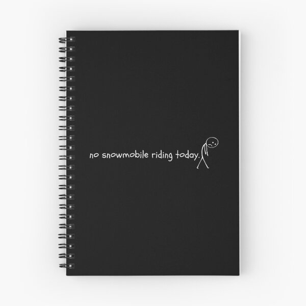 Item preview, Funny Snowmobiling Stick Figure No Snowmobile Riding Today designed and sold by MarianMartha.