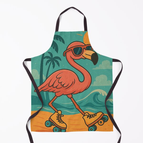 Item preview, lazy flamingo designed and sold by PawsGiggles.