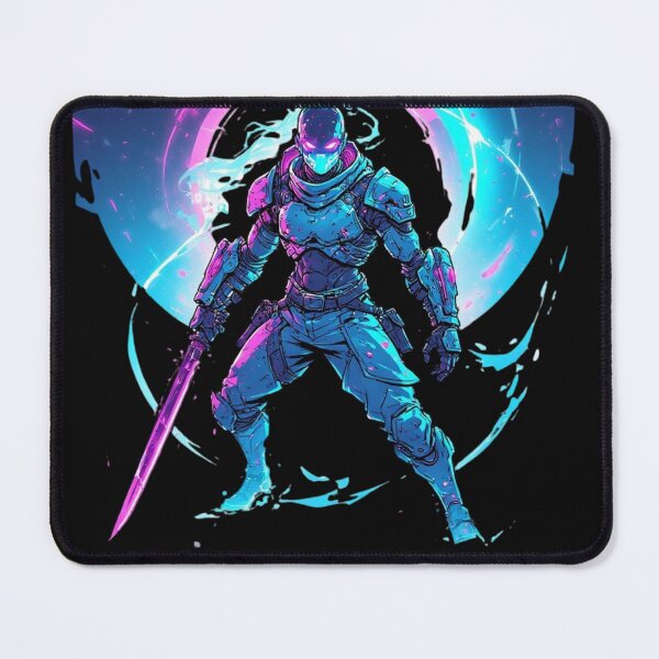 Item preview, Cyberpunk Mercenary Soldier with Katana designed and sold by SweetRossel.