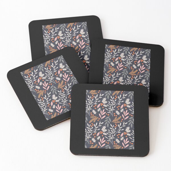 Item preview, Winter Berries Fantasy Botanical Pattern designed and sold by JosephMcgrath.