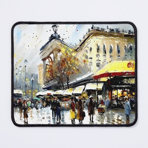 Item preview, Gare de l’Est in Soft Mist - 03 designed and sold by artdesignsnow.
