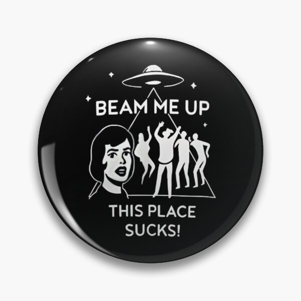 Item preview, Beam Me Up This Place Sucks Stranger Things designed and sold by William-Do-X.