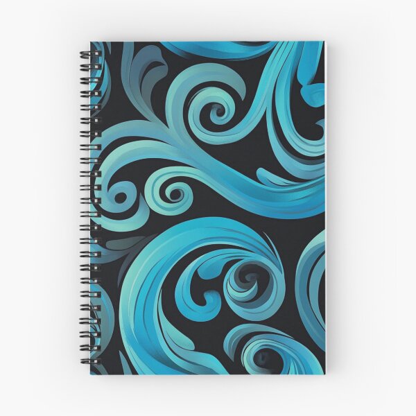 Item preview, New Zealand Māori Paua Pattern Koru Design 640 designed and sold by GrinGalore.