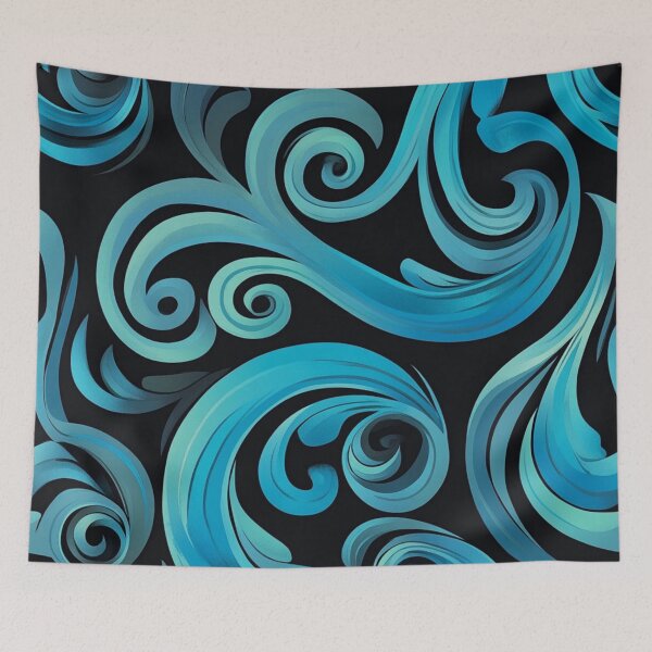 Item preview, New Zealand Māori Paua Pattern Koru Design 640 designed and sold by GrinGalore.