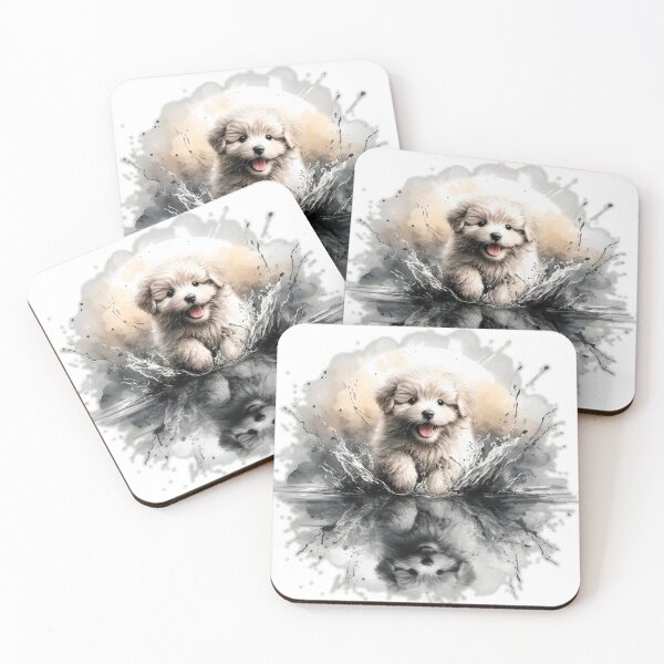 Item preview, Puppy's Playful Splash designed and sold by Ssevi.