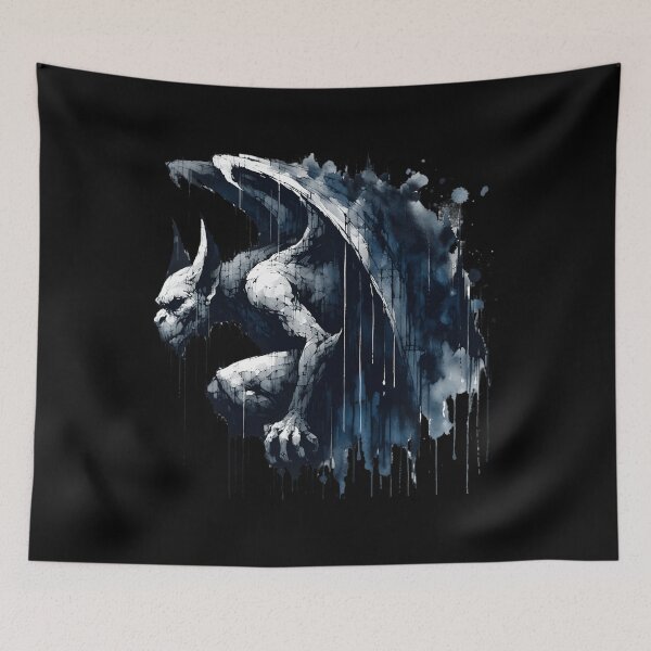 Item preview, Gargoyle Guardian Gothic Ink Protector designed and sold by JosephMcgrath.